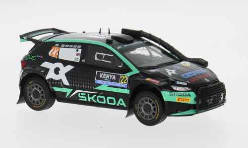 Skoda Fabia Rally2 WRC No.22 Safari Rally Kenia 2024 Greensmith/Andersson - 1:43